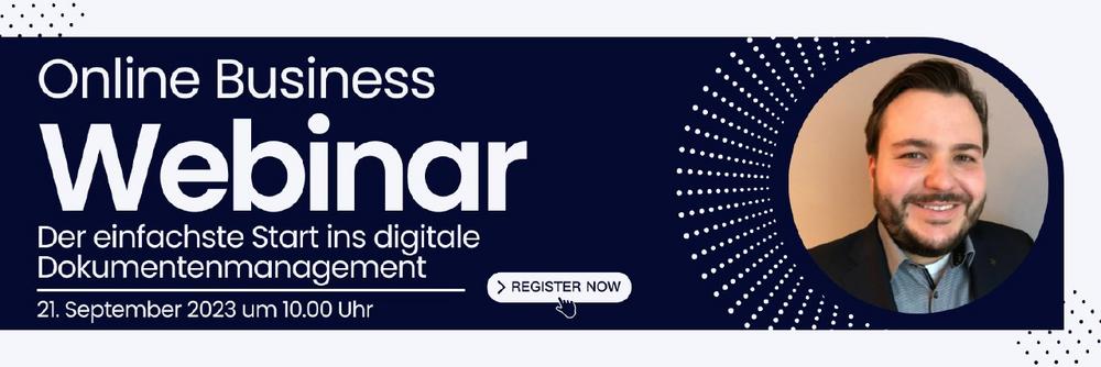 Ihr einfacher Start ins digitale Dokumentenmanagement – Smarte Dokumentenorganisation mit DocuWare (Webinar | Online)