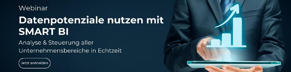 Online-Fachvortrag: Datenpotenzial nutzen mit SMART BI (Webinar | Online)