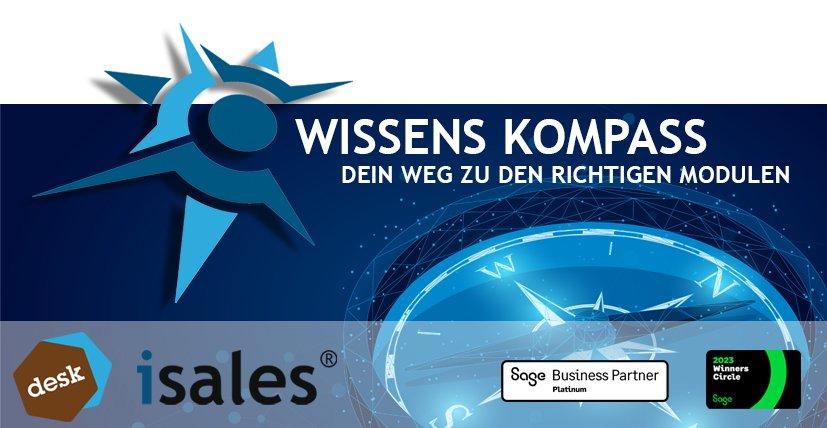 „Wissens Kompass“ Dein Weg zu den richtigen Modulen in der Sage 100 – Die März Termine stehen fest (Webinar | Online)