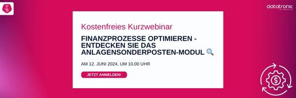 💡 Finanzprozesse optimieren – Entdecken Sie das Anlagensonderposten-Modul 🔍 (Webinar | Online)