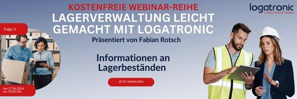 Webinar-Reihe „Lagerverwaltung leicht gemacht“ mit Logatronic – Folge 3: Informationen an Lagerbestä (Webinar | Online)