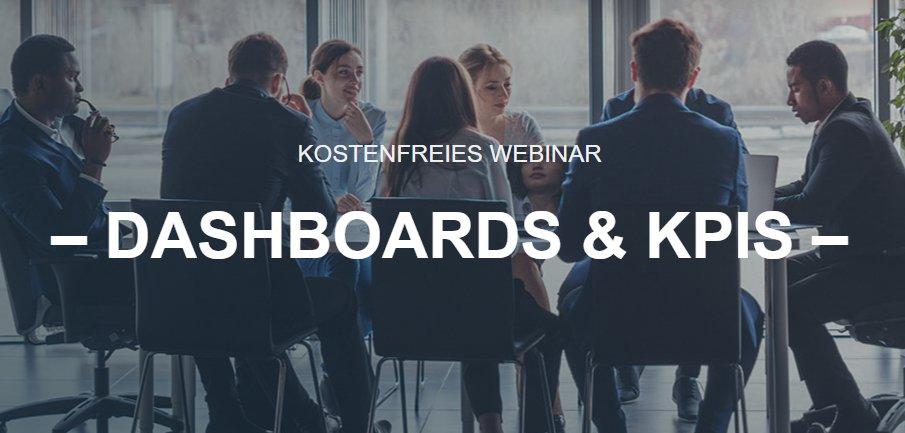 Kostenfreies Webinar: „Dashboards & KPIs – Daten visualisieren“ (Webinar | Online)