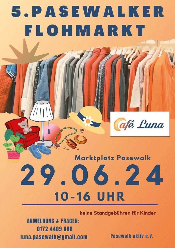 5. Pasewalker Flohmarkt (Unterhaltung / Freizeit | Pasewalk)