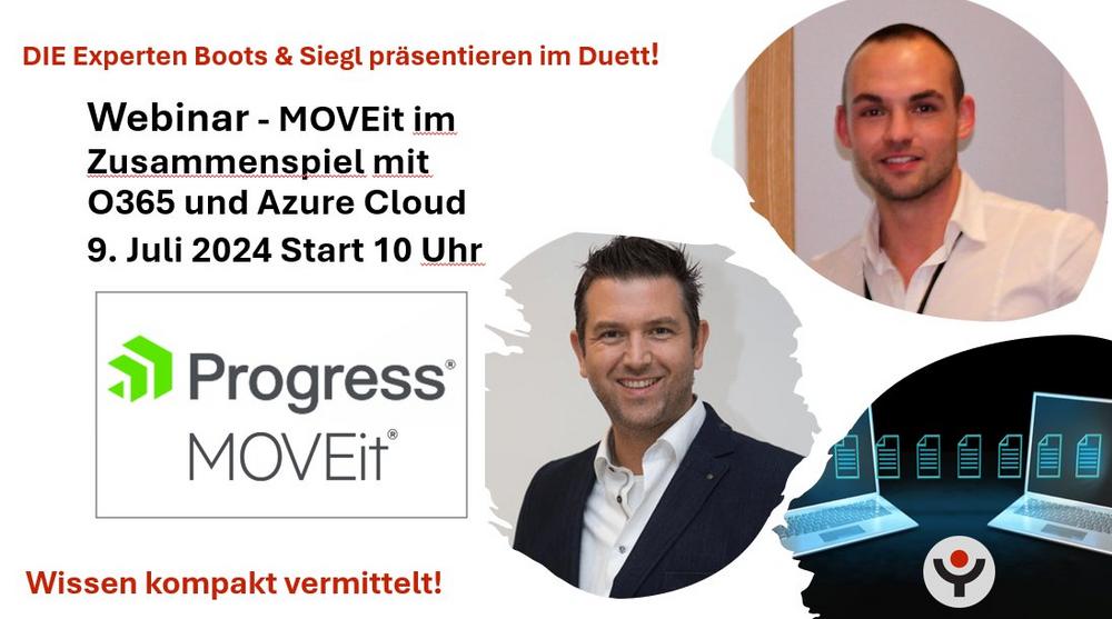 Secure File Transfer – MOVEit im Zusammenspiel mit O365 und Azure Cloud (Webinar | Online)