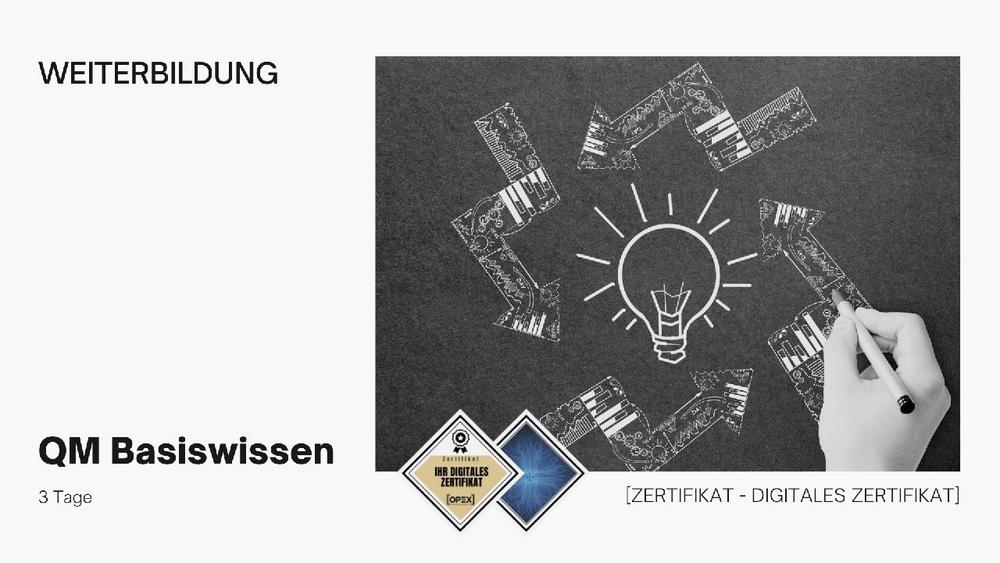 QM Basiswissen Seminar | Schulung (Seminar | Stuttgart)