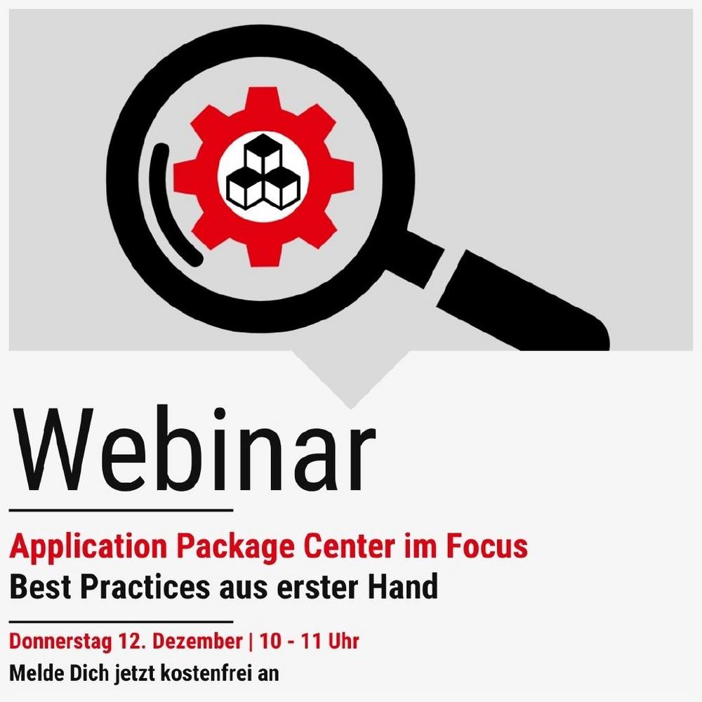 Application Package Center Webinar – Application Package Depot richtig nutzen (Webinar | Online)