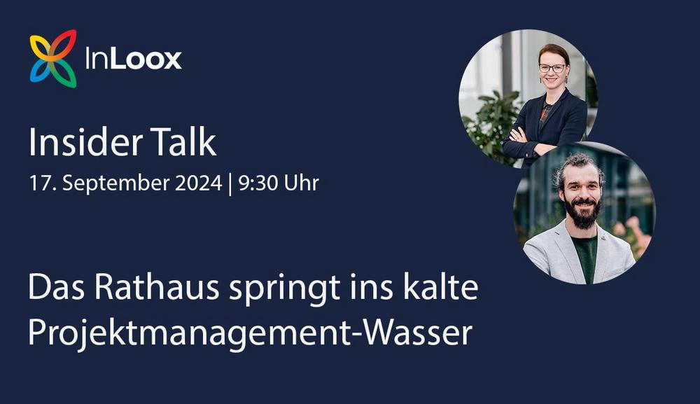 Das Rathaus springt ins kalte Projektmanagement-Wasser (Webinar | Online)