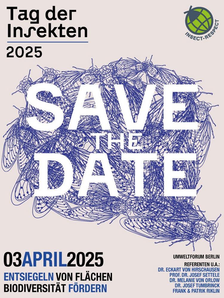 ­ Save the Date – Tag der Insekten 2025 (Ausstellung | Berlin)