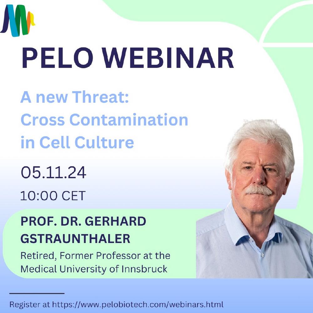 PELOAcademy | A new threat: Cross Contamination in Cell Culture (Webinar | Online)