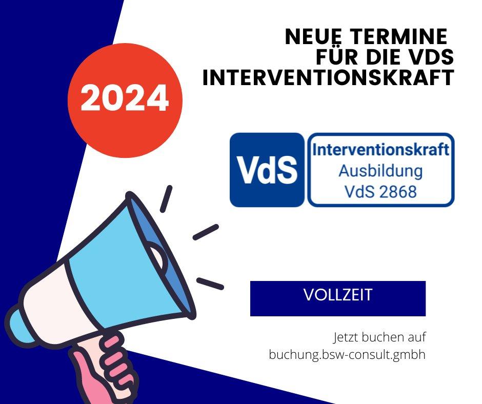 Qualifizierte Ausbildung für Interventionskräfte gemäß VdS-Richtlinie 2172 (Schulung | Köln)