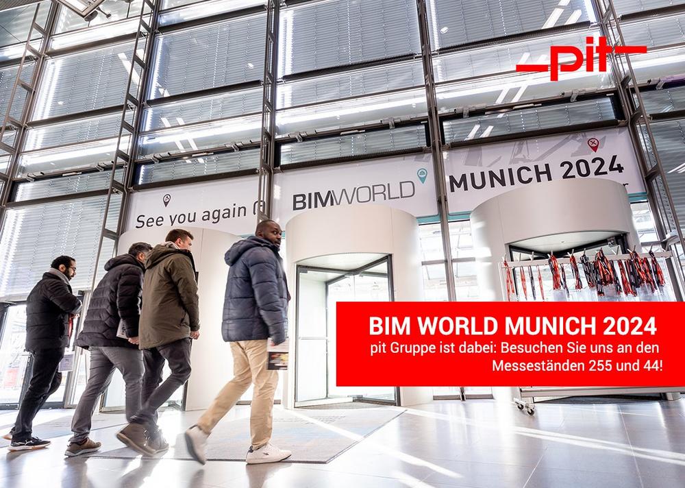 BIM World MUNICH 2024 – Wir sind dabei! (Messe | München)