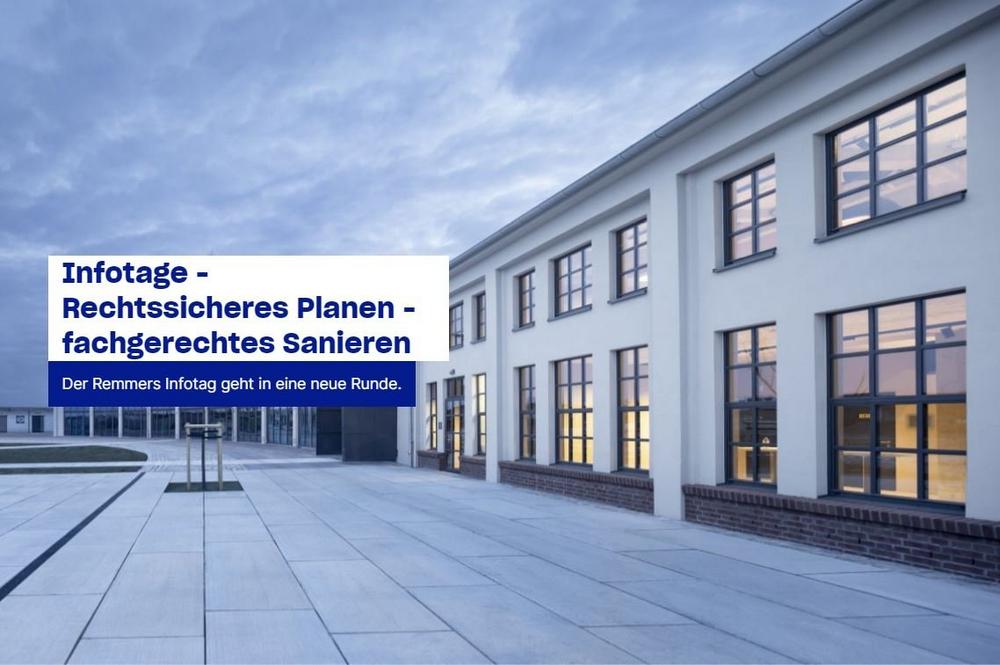 Infotage – Rechtssicheres Planen – fachgerechtes Sanieren (Seminar | Hannover)