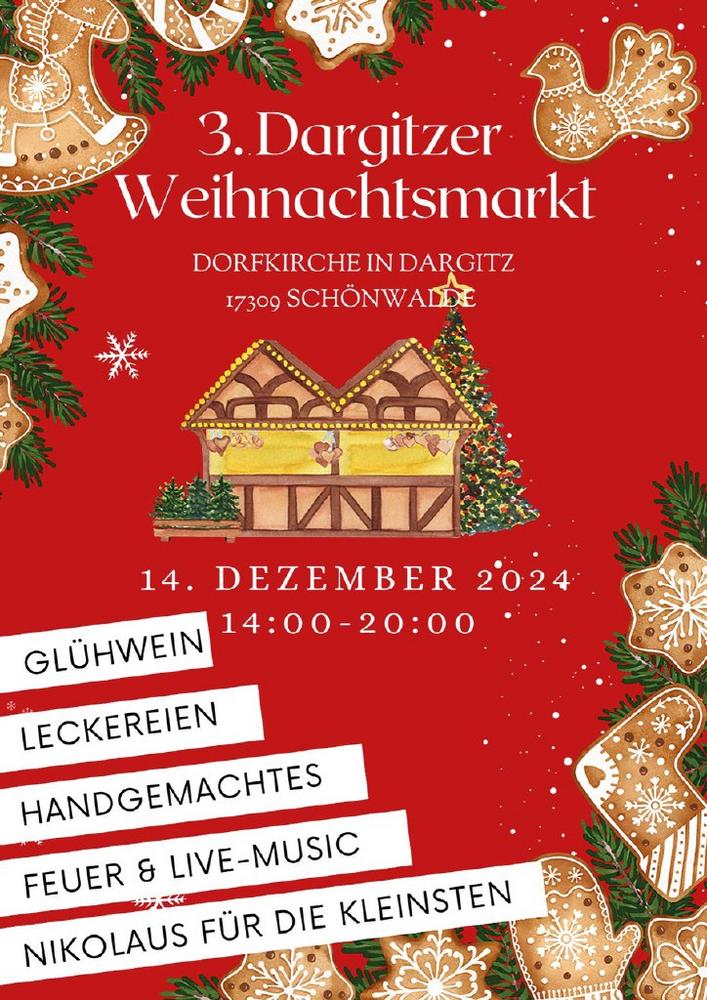 Dargitzer Weihnachtsmarkt (Unterhaltung / Freizeit | Schönwalde)