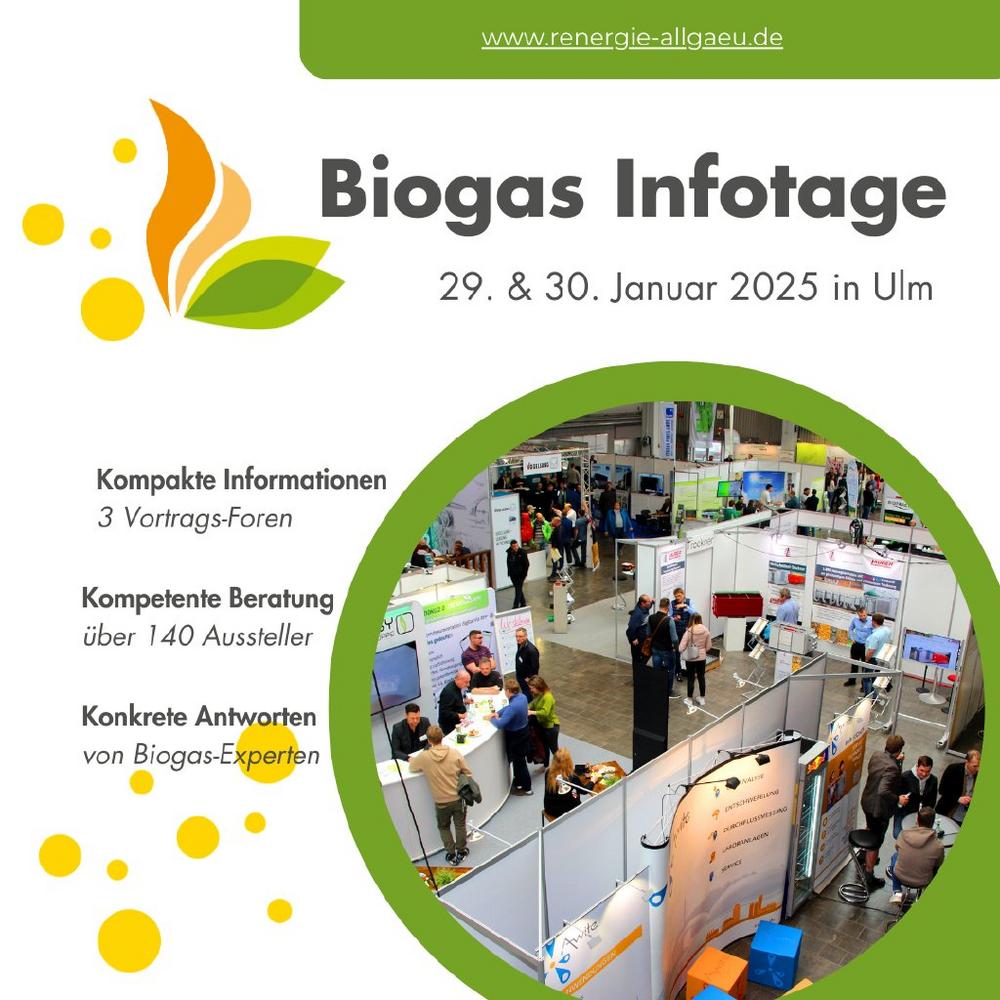 Biogas Infotage in Ulm (Messe | Ulm)