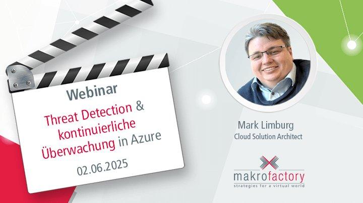 Threat Detection & kontinuierliche Überwachung in Azure (Webinar | Online)