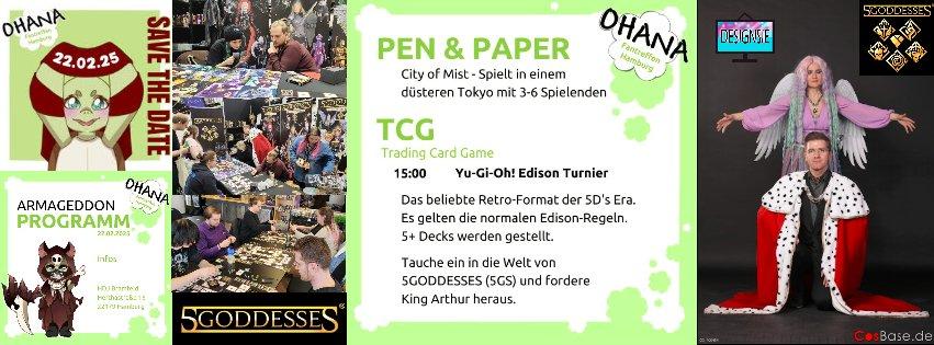 5 Goddesses Kartenspiel und Designsie Kunst auf dem Ohana Fantreffen in Hamburg 22.2.2025 (Networking | Hamburg)