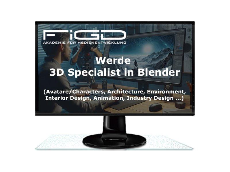 3D Specialist – Weiterbildung mit Bildungsgutschein ab 31. März 2025 (Schulung | Berlin)